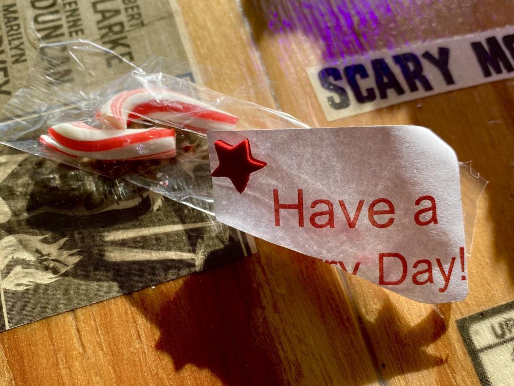 Have a Day! broken candy cane
